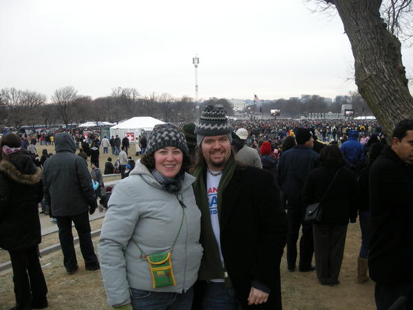 Bundled Up for 2009 Obama Inauguration Weekend