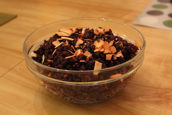 Black Rice with Coconut