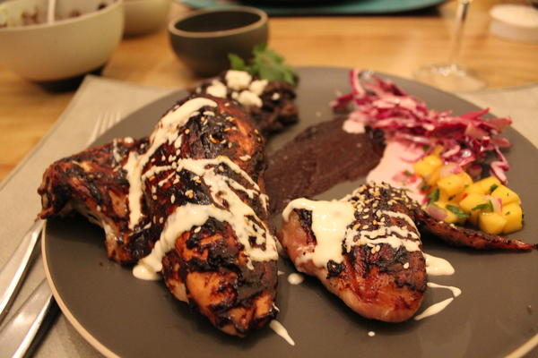 Mole Lacquered Chicken