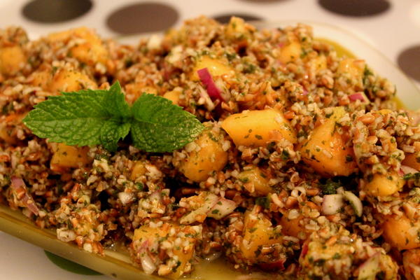 Melon and Mint Tabbouleh