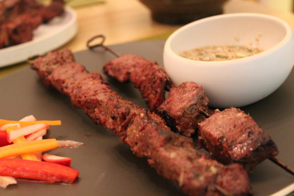 Malaysian Steak Skewers