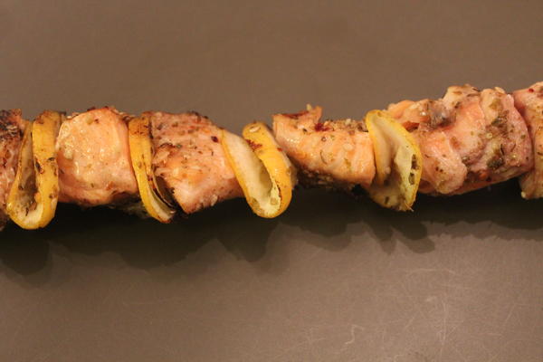 Salmon Kebab